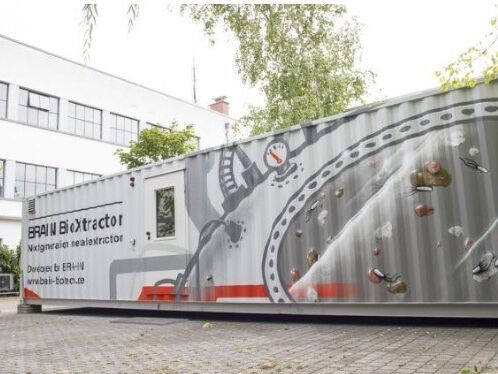 Die erste mobile BRAIN BioXtractor Anlage im Technikumsmaßstab befindet sich am deutschen Hauptsitz der BRAIN AG in Zwingenberg.