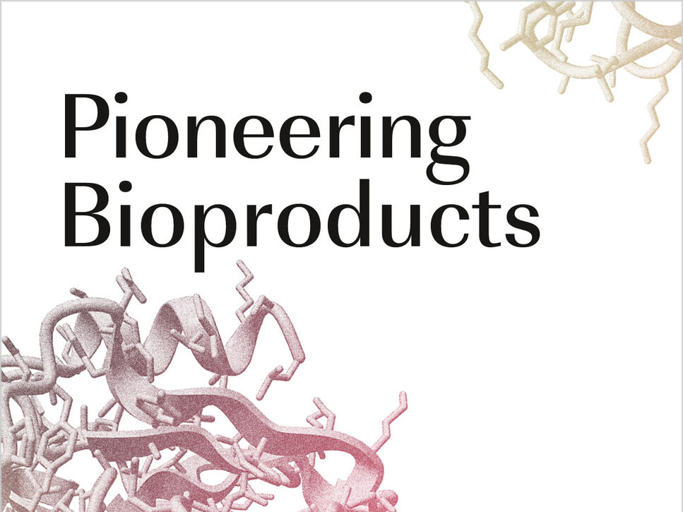 Cover of the BRAIN Annual Report 2018/19 entitled “Pioneering Bioproducts“